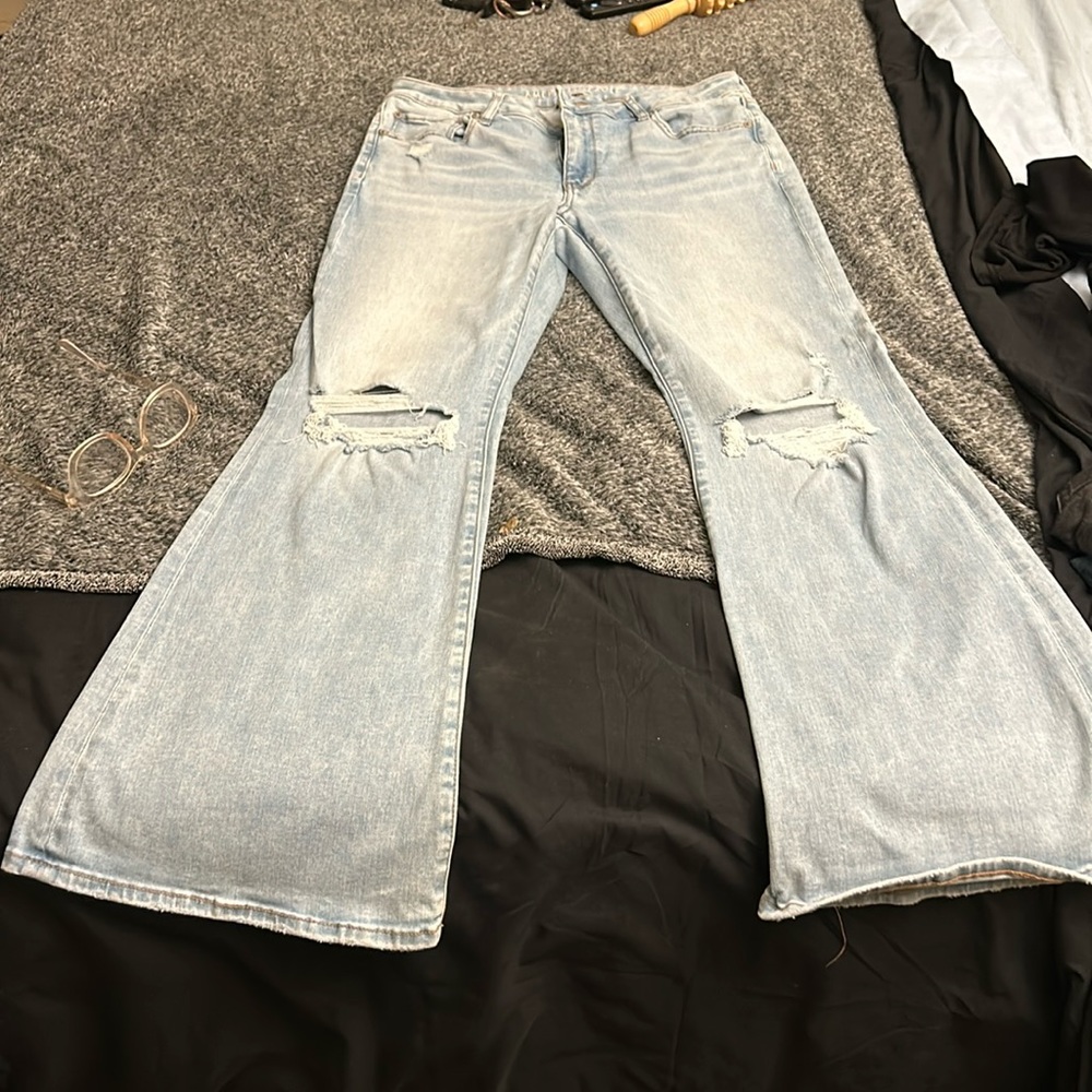 American Eagle bell bottom jeans
